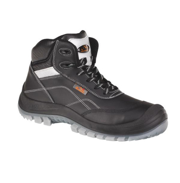 Hase Safety ZÜRICH, Sicherheitshochschuhe schwarz, EN 20345-S3, Größe: 39, 85141-04-39