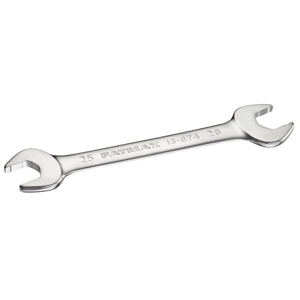 Stanley FATMAX Doppelmaulschlüssel 25x28mm, 15° gekröpft, mit Anti-Rutsch Design, FMMT13074-0