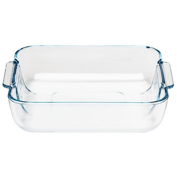Pyrex quadratische Schale 21cm, hochgradig hitzebeständig, GD029