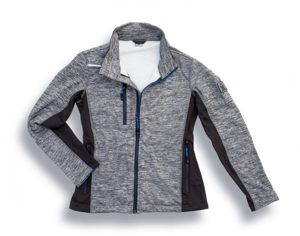 Excess Sweatjacke Activ Pro Damen grau-melange, Größe: L, 220-2-41-1-GRM-L