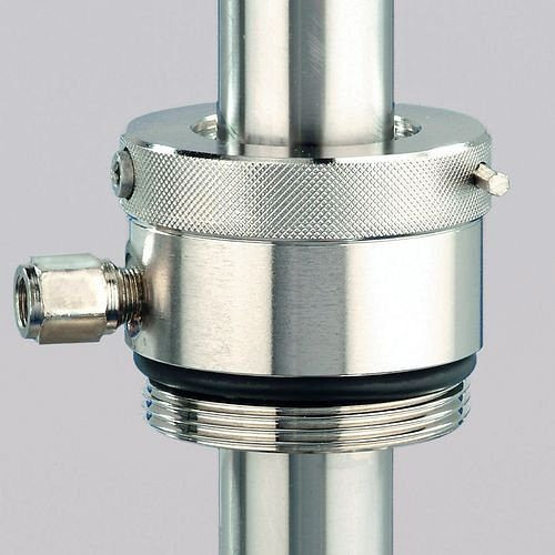 DENIOS Gasdichte Fassverschraubung für die Fasspumpen aus Edelstahl, 146678
