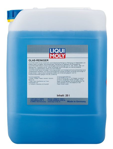 LIQUI MOLY Glasreiniger, Kanister Kunststoff, VE: 20 Liter, 21674