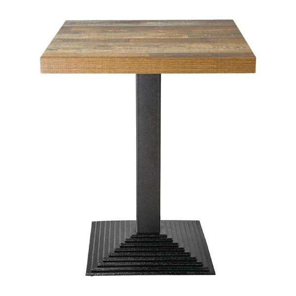 Bolero viereckige Tischplatte Urban Dark 60cm, vorgebohrt, DR821