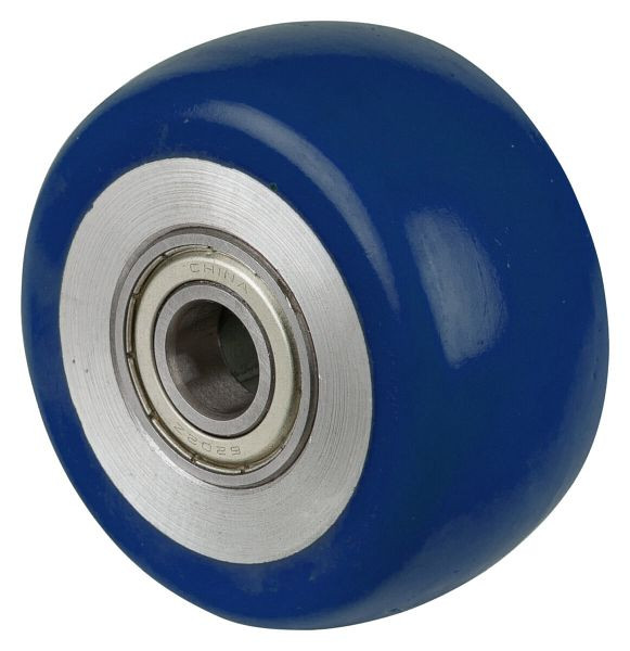 BS Rollen Polyurethanrad 83 Shore, Alufelge, Kugellager, Raddurchmesser 80 mm, B92.080