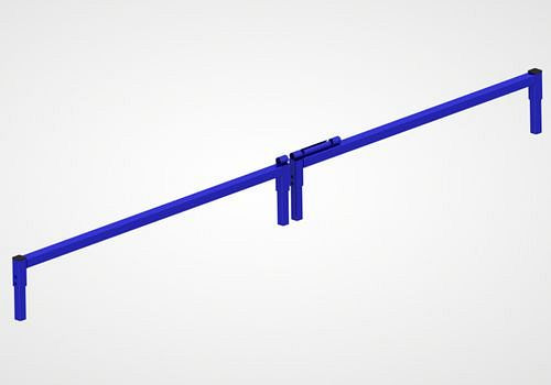 TTS Trennwandsystem 9200, Umbausatz für 9235, ultramarinblau, 285246
