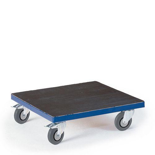 Rollcart Kistenroller-Riffelgummi (700x700), Tragkraft: 250 kg, 03-4047