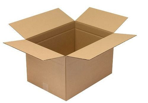 TransPak Wellpapp-Faltkarton 1-wellig, Innenmaß 500 x 370 x 310 mm, Qualität 1.30C, VE: 25 Stück, 299297