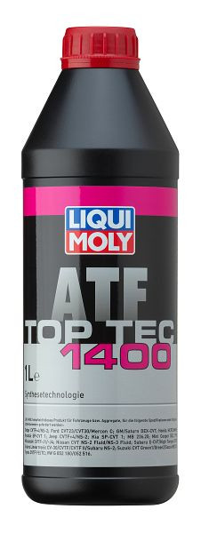 LIQUI MOLY Getriebeöl Top Tec ATF 1400, Dose Kunststoff, VE: 1 Liter, 3662