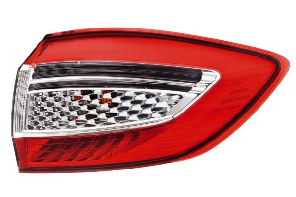 HELLA Heckleuchte, LED, äusserer Teil, für u.a. Ford Mondeo IV Turnier (BA7), rechts, 9EL 354 997-101