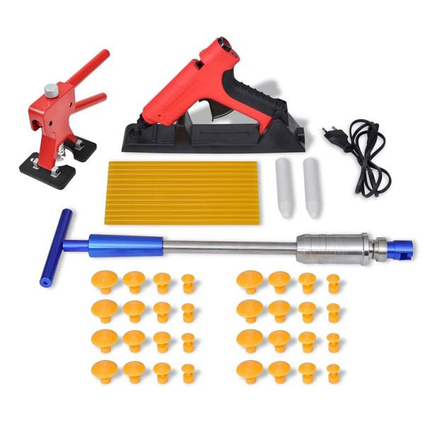 vidaXL Auto Dellenentfernung Dellenlifter Ausbeulset Dellenset, 210159