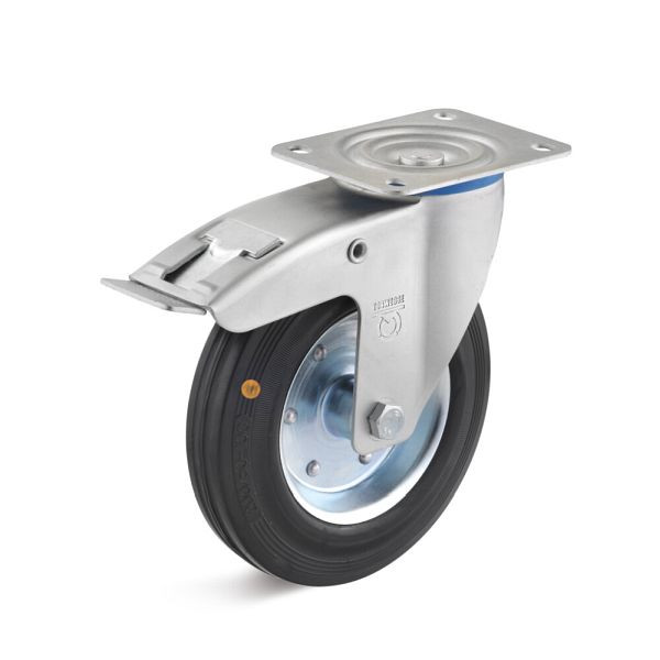 Torwegge Lenkrolle mit Befestigungsplatte, L-IL-SGS-080-R-3, 0030217