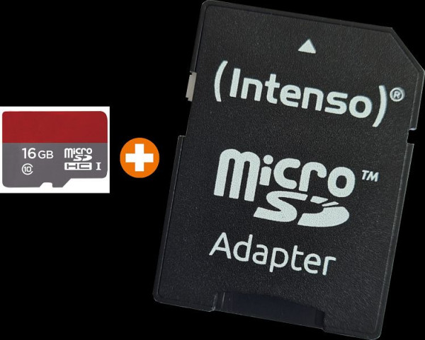 Berger & Schröter micro SDHC Speicherkarte 32GB, class 10, mit SD Adapter, 31653