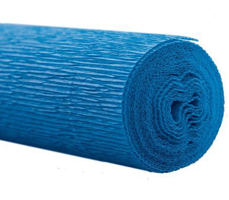 Werola Floristen Krepppapier - 50 x 250 cm, blau, VE: 2,5 m, 794048024