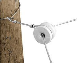 Gallagher Porzellan Eckisolator, VE: 60 Stück, 015141