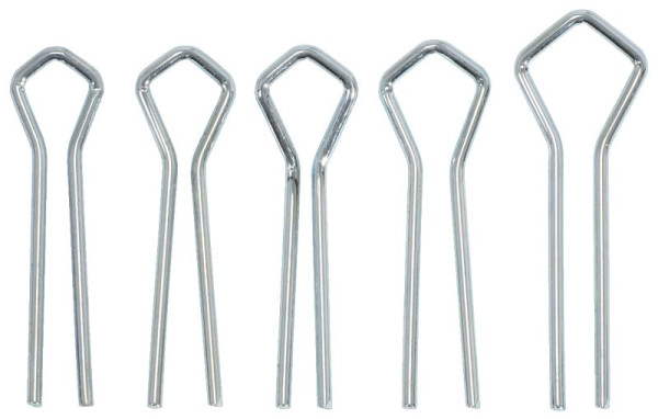 KS Tools Satz Bügeleinsätze für Einzieher für Scheibenkeder, 140.2236-1