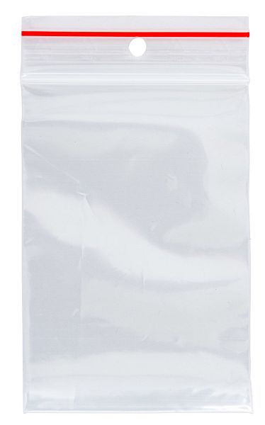 Q-Connect Druckbandbeutel - 70x100mm, transparent, VE: 100 Stück, KF11350