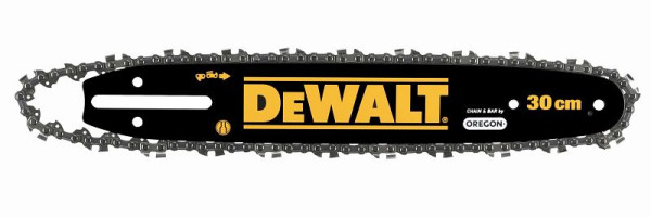 DeWalt Schwert mit Sägekette, 30 cm Länge, DT20665-QZ, 5035048683354