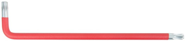 KS Tools Kugelkopf-Torx-Winkelstiftschlüssel, XL, T40, Rot, 151.4277