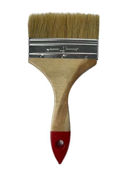 VaGo-Tools Lackierpinsel Lasuren Maler Pinsel Flachpinsel Chinaborste 100mm, VE: 24 Stück, 190-040-24_vx