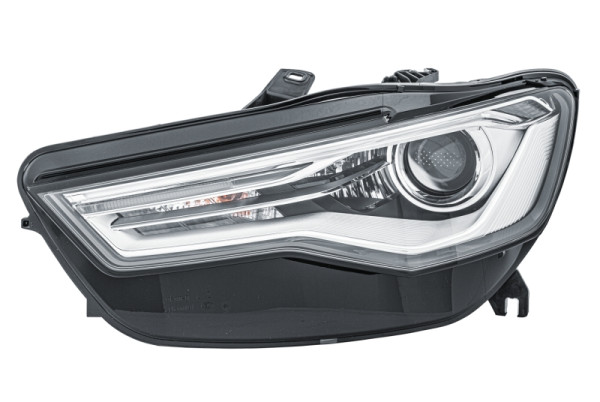 HELLA Bi-Xenon/LED-Hauptscheinwerfer, für u.a. Audi A6 Avant (4G5, 4GD, C7), für Rechtsverkehr, links, 1EL 012 976-011