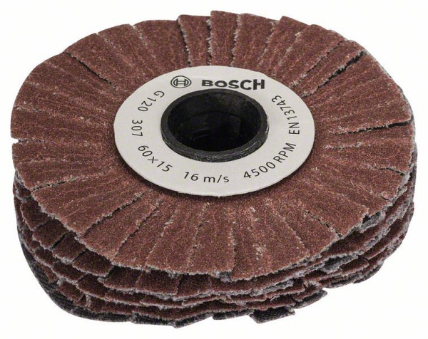 Bosch Schleifwalze (flexibel), 15 mm, 120, für Texoro, 1600A00155
