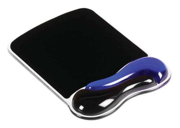 Kensington Duo Gel Mauspad, abwischbar, blau/grau, 62401
