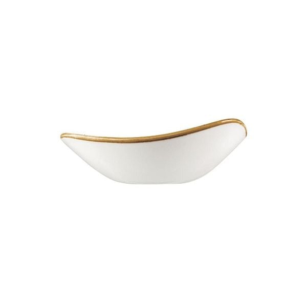 Churchill Stonecast Dreieckige Schüssel, Barley White, 228 mm (12 Stück), DK525
