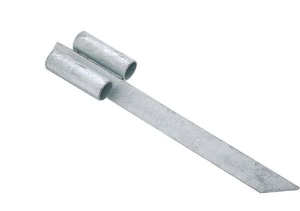 Schake Bodenhülse, Länge: 600 mm, verzinkt, 3B153, 4250384703738