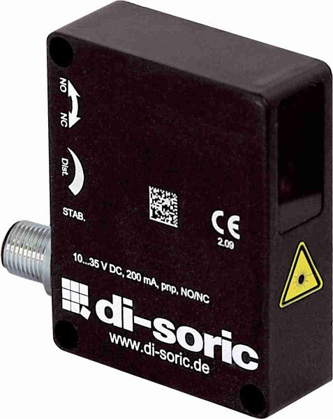 di-soric LTV 51 M 600 P3K-IBS Laser-Lichttaster, Lichtfleckgröße Ø 1,5 mm, 204056