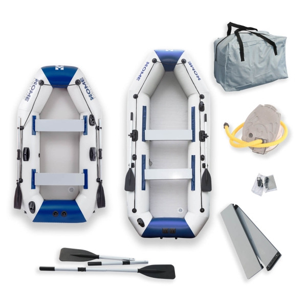 HOME DELUXE Schlauchboot PIKE - Größe S, mit Motor, 32451