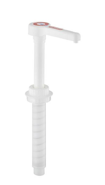 APS Dosierpumpe, 12,5 x 4,5 cm, Höhe: 26 cm, Polypropylen, Hubvolumen 30 ml, (passend zu Artikelnr. 93280), 93281