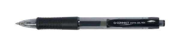 Q-Connect Gelschreiber Sigma - ca. 0,5 mm (M), schwarz, KF00381