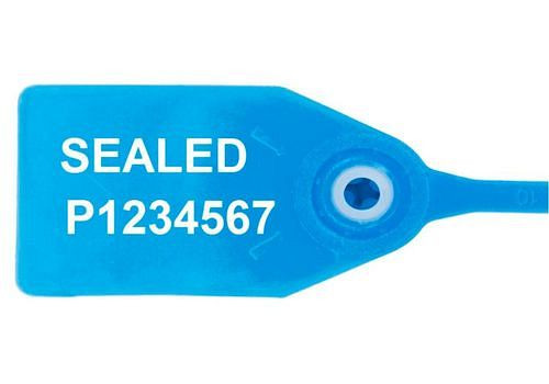 DENIOS Transposafe Pull-Up Durchziehplombe zur Versiegelung, 210 mm, VE: 10 Stück, 290818