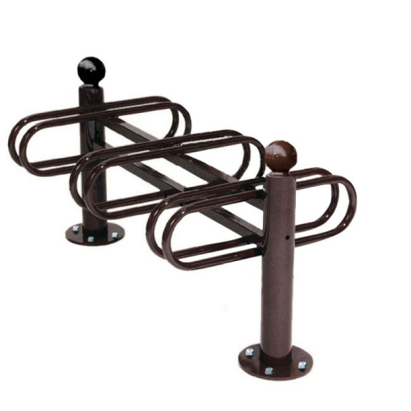 Stein HGS Fahrradständer -Bowl-, 12er /2201mm, RAL 5010 enzianblau, 22596-03