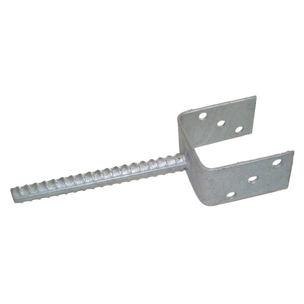 T&J Bodenanker, leicht, feuerverzinkt, für Pfosten 9 x 9 cm, 17605
