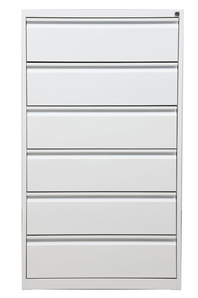Gürkan Karteischrank, 62 x 76 x 132 cm, Verkehrsweiß, CIC.6(3).A5, 107501