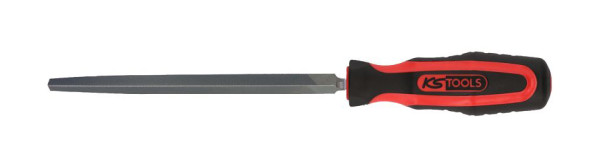 KS Tools Dreikant-Feile, Form C, 200mm, Hieb1, 157.0425