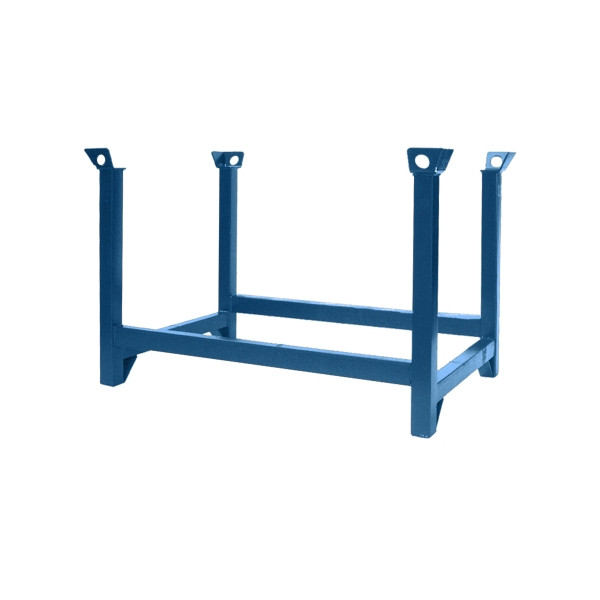 Eichinger Industrie Stapelpalette, 2000 kg, LxBxH 1000x800x750 mm, enzianblau, 13140100000097
