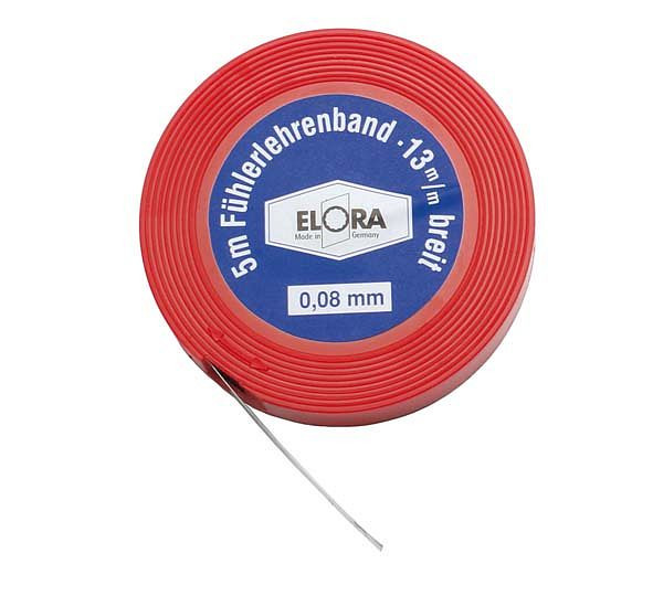 ELORA Fühlerlehrenband, Blattstärke 0,01 mm, ELORA 197-01, 0197000014000