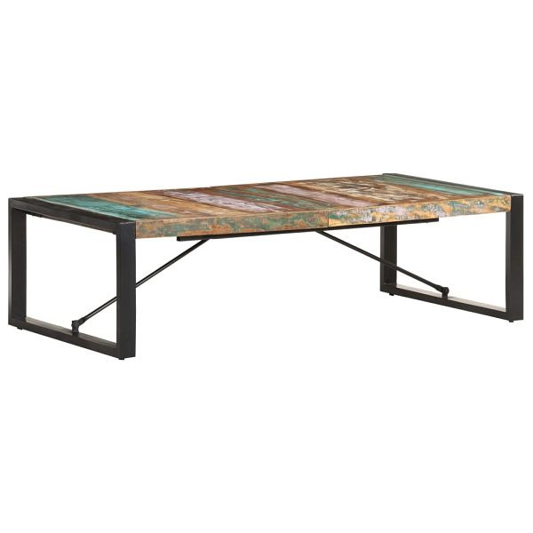 vidaXL Couchtisch 140x70x40 cm Altholz Massiv, Top-Qualität, 321585
