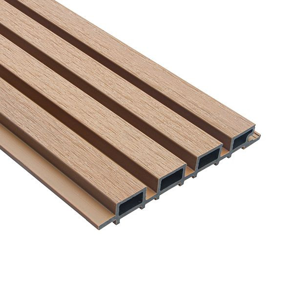 HOME DELUXE WPC Fassadenverkleidung DUVAR – Teak VE: 2 m², 59725