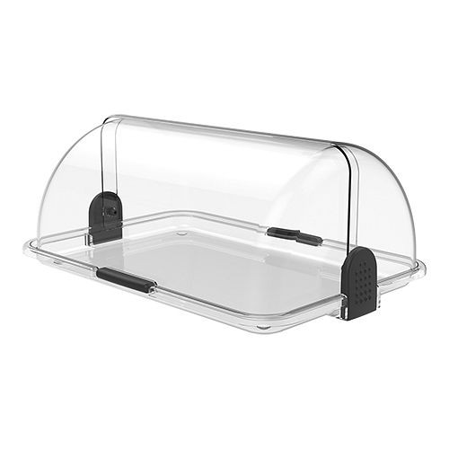 Biesse Buffetvitrine 47x32cm, durchsichtig, Fächer: 1, 245011