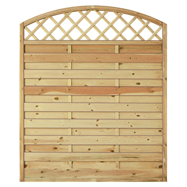 T&J Maxi-Bogen Ranki 150 x 180/160 cm, Rahmen 45/45 mm, kdi grün, Lamellen geriffelt & geschraubt, 11807