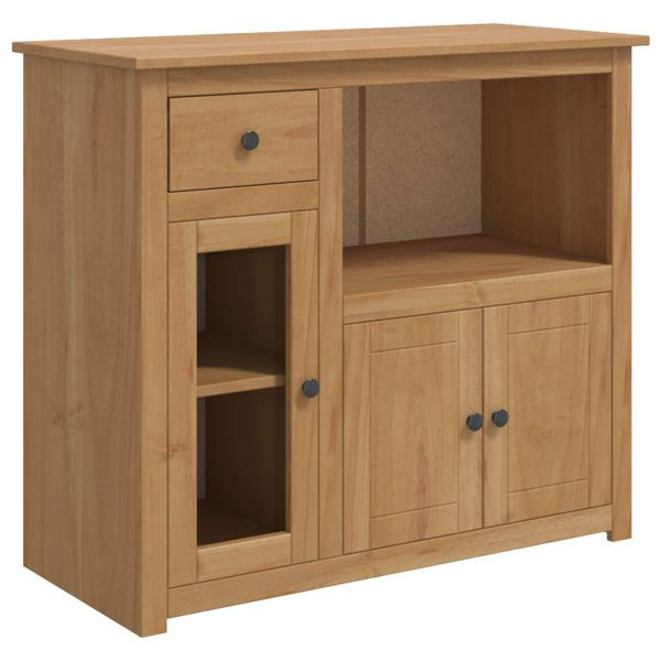 vidaXL Mikrowellen-Sideboard PANAMA Honigwachs 99,5 x 44 x 86,5 cm, 42033388