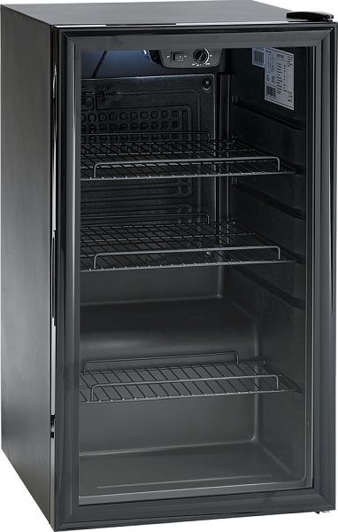 KBS Glastürkühlschrank KBS 146 U, Rostbelastung maximal 25 kg, 915123