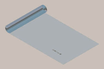 Lemp Abdecktuch transparent 50mx1,35mx0,5mm, 641950