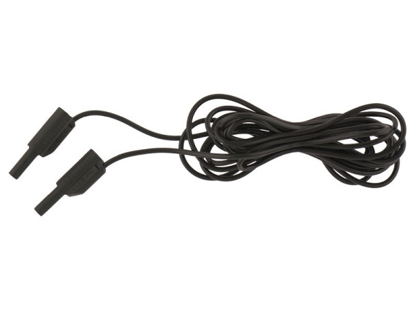 Metrel Testkabel mit 2 Bananenklemme in schwarz 2,5m 0,75mm², A 1369, 20993414