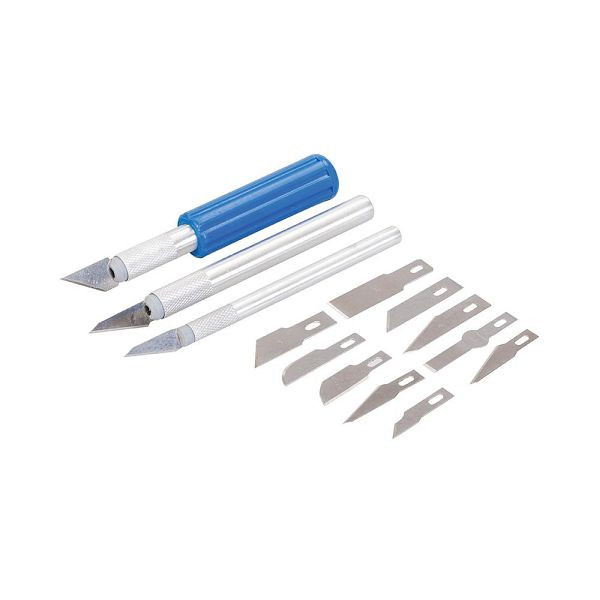 Silverline Hobbymesser, 16-tlg. Satz, 16-tlg, 251094