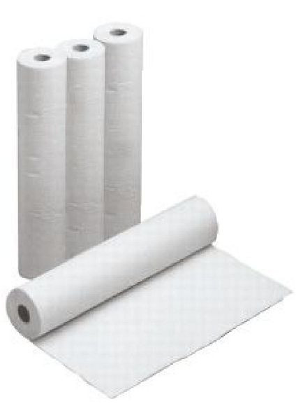 ultraMEDIC Papierrolle, weiß, 1-lagig, ultraCREPP, 50 cm breit für Ruhe - und Untersuchungsliegen, SAN-0040-50