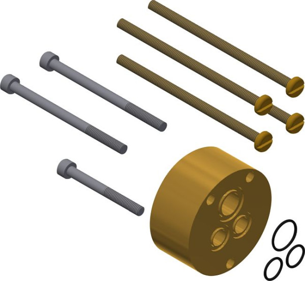 KWC Verlängerungsset für Tiefenausgleich, F5, für EHM F5 UP, 25 mm, 2030044779
